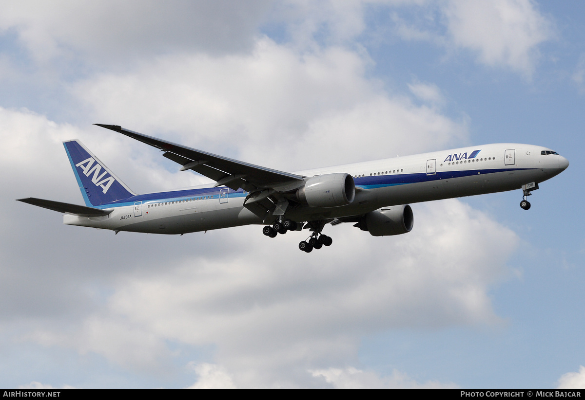 Aircraft Photo of JA736A | Boeing 777-381/ER | All Nippon Airways - ANA | AirHistory.net #490134