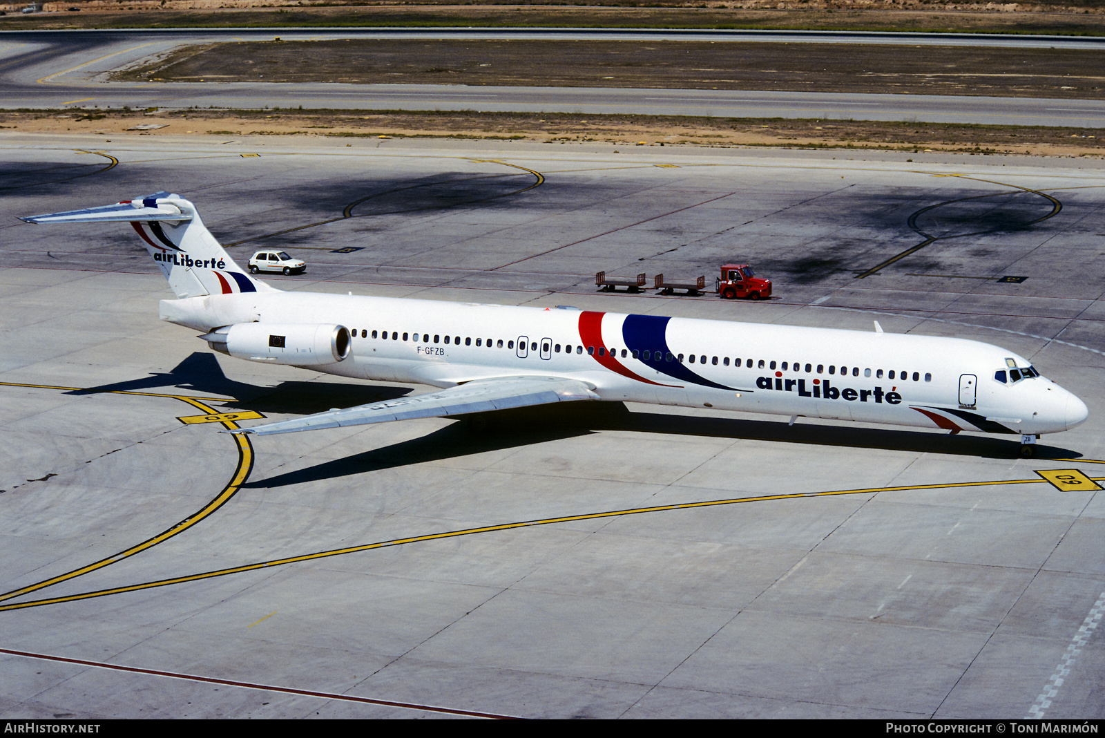 Aircraft Photo of F-GFZB | McDonnell Douglas MD-83 (DC-9-83) | Air Liberté | AirHistory.net #490136