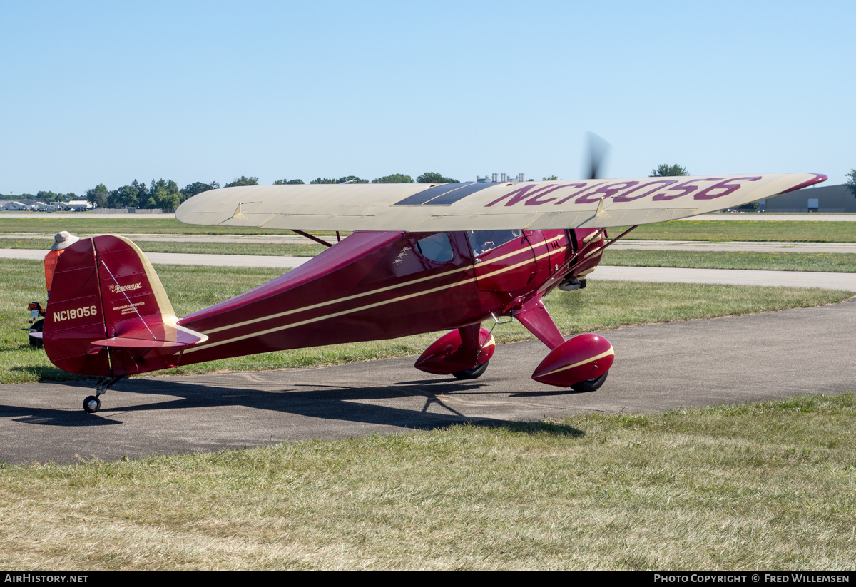 Aircraft Photo of N18056 / NC18056 | Monocoupe 90A | AirHistory.net #490140