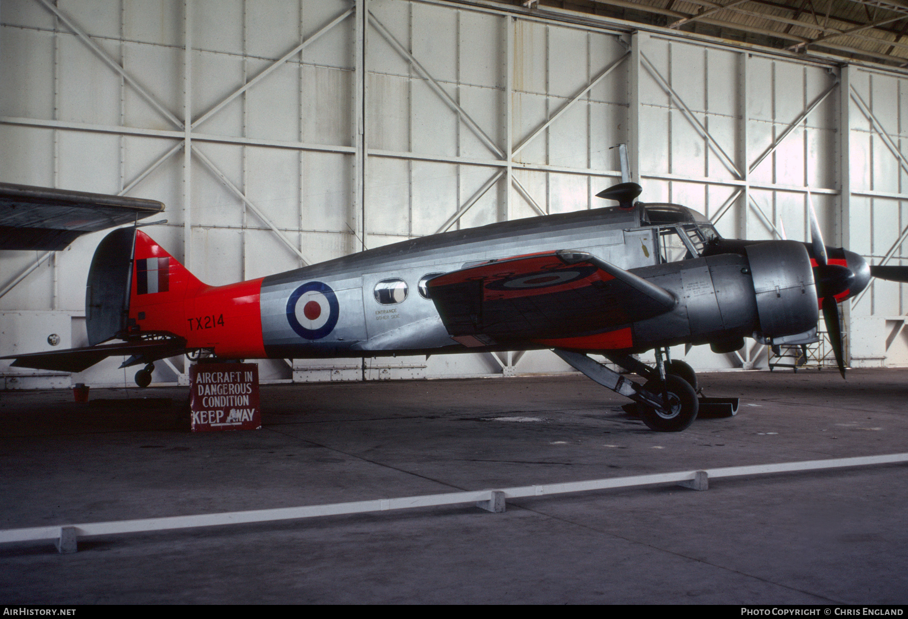 Aircraft Photo of TX214 | Avro 652A Anson C19/1 | UK - Air Force | AirHistory.net #490152