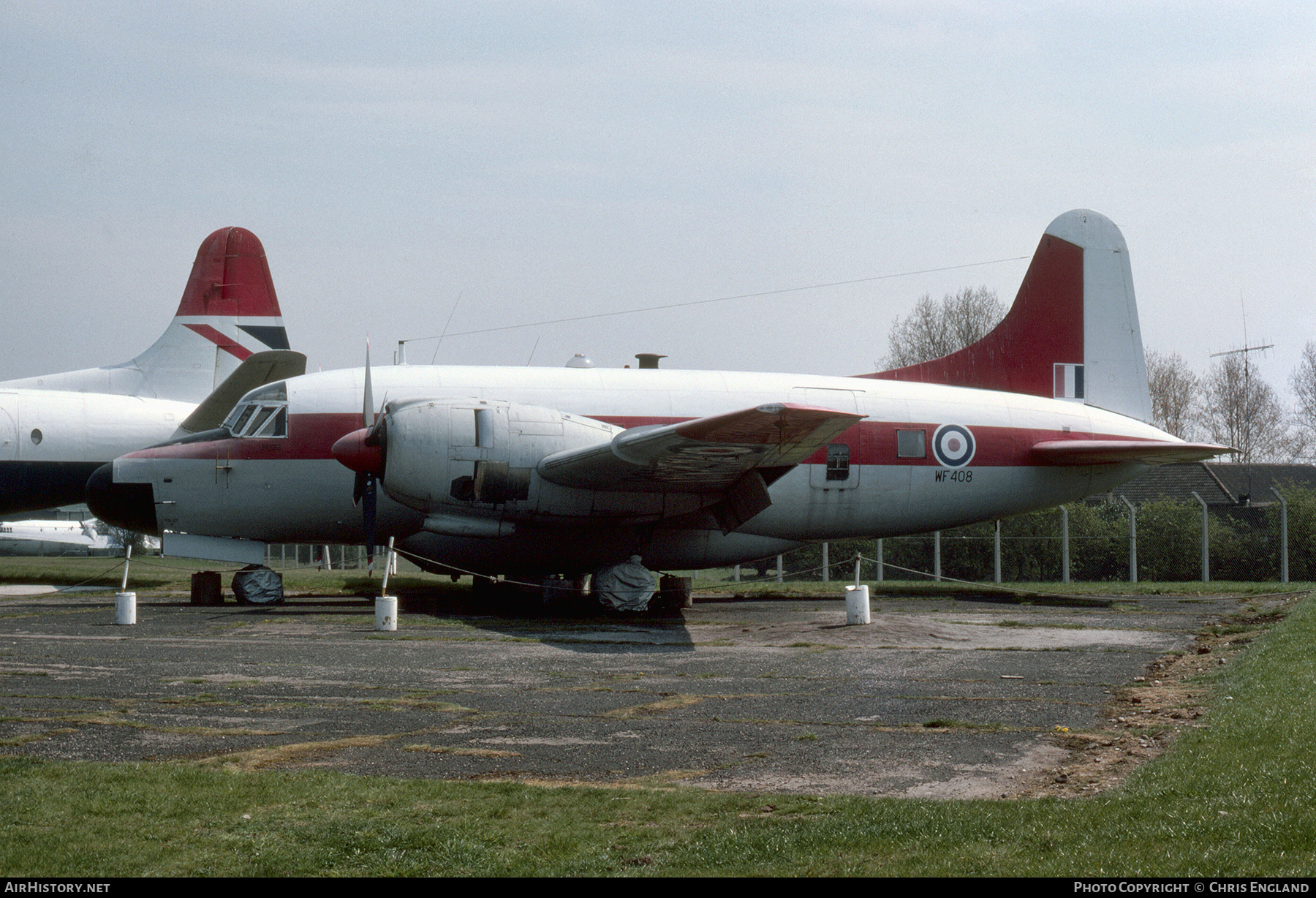 Aircraft Photo of WF408 | Vickers 668 Varsity T.1 | UK - Air Force | AirHistory.net #490173