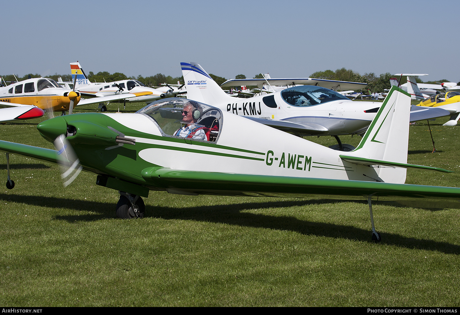 Aircraft Photo of G-AWEM | Fournier RF-4D | AirHistory.net #490193