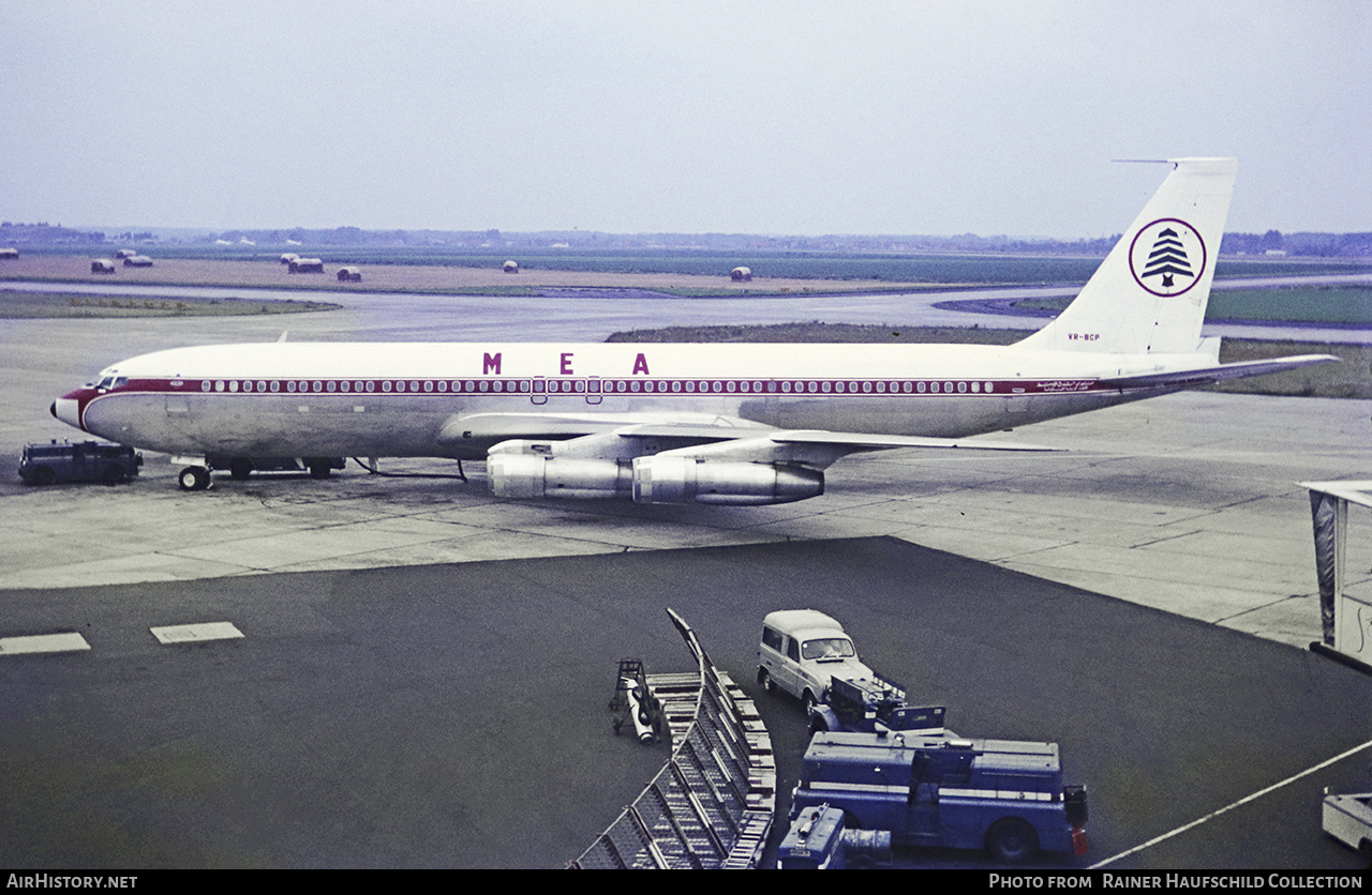 Aircraft Photo of VR-BCP | Boeing 707-365C | MEA - Middle East Airlines | AirHistory.net #490198