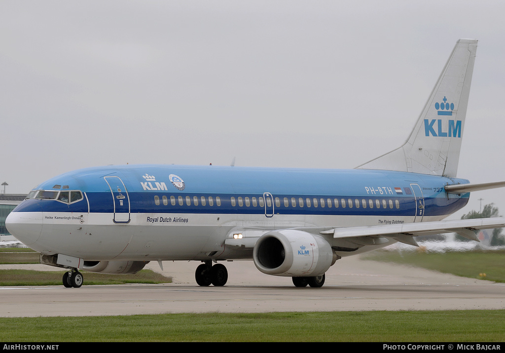 Aircraft Photo of PH-BTH | Boeing 737-306 | KLM - Royal Dutch Airlines | AirHistory.net #490203