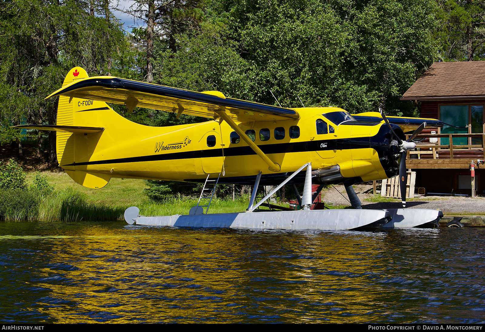 Aircraft Photo of C-FODV | De Havilland Canada DHC-3 Otter | Wilderness Air | AirHistory.net #490220