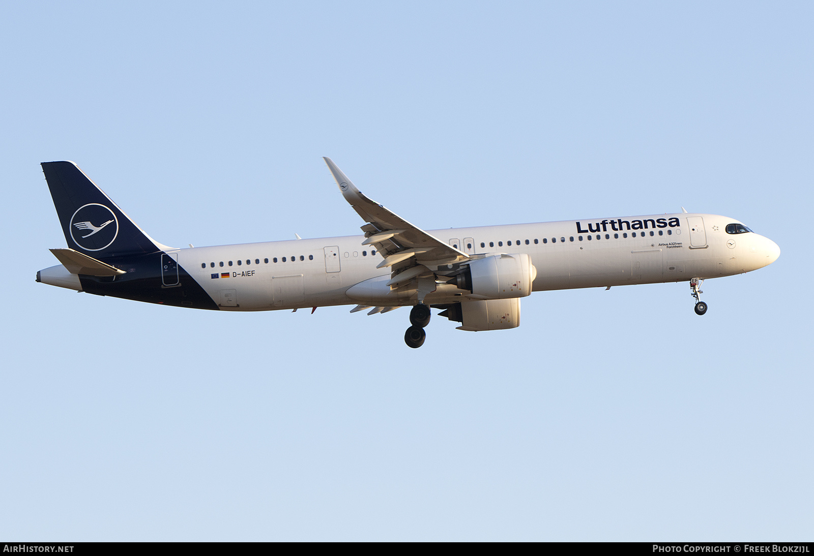 Aircraft Photo of D-AIEF | Airbus A321-271NX | Lufthansa | AirHistory.net #490225