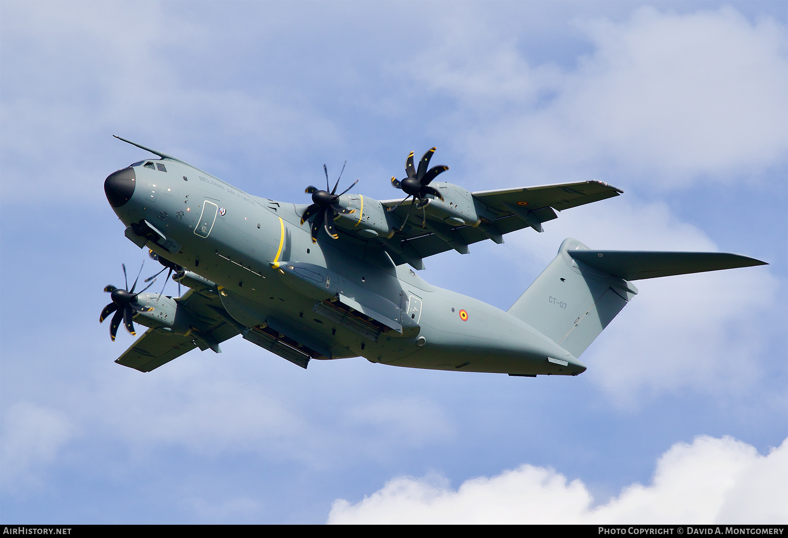 Aircraft Photo of CT-07 | Airbus A400M Atlas | Belgium - Air Force | AirHistory.net #490249