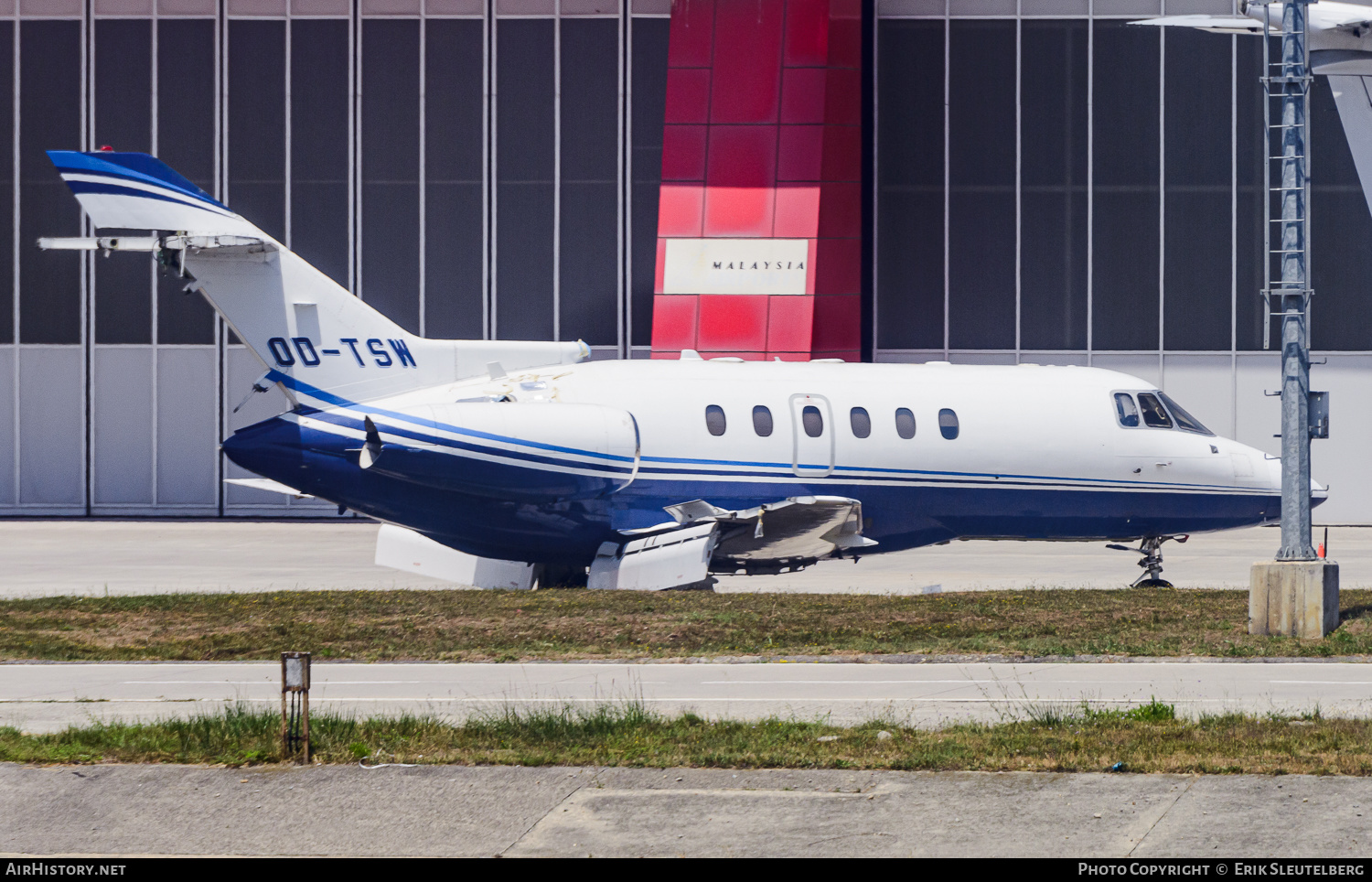 Aircraft Photo of OD-TSW | Raytheon Hawker 800XP | AirHistory.net #490257