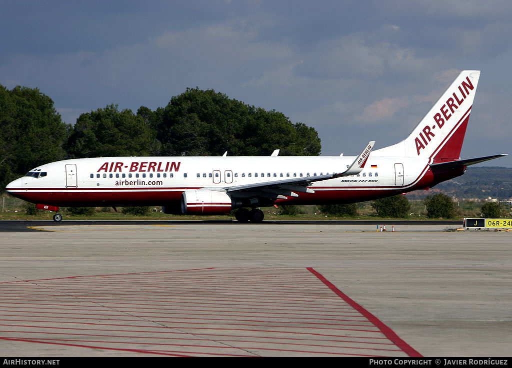 Aircraft Photo of D-ABAV | Boeing 737-86J | Air Berlin | AirHistory.net #490272