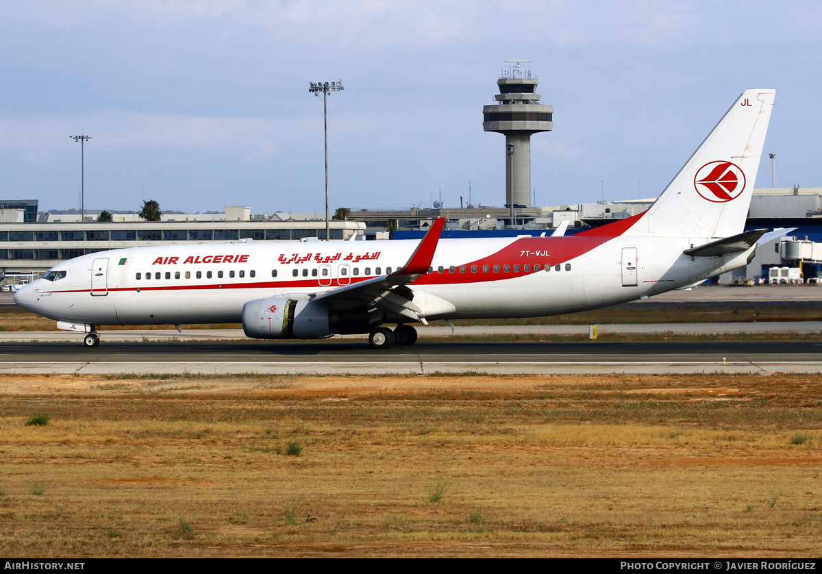 Aircraft Photo of 7T-VJL | Boeing 737-8D6 | Air Algérie | AirHistory.net #490274