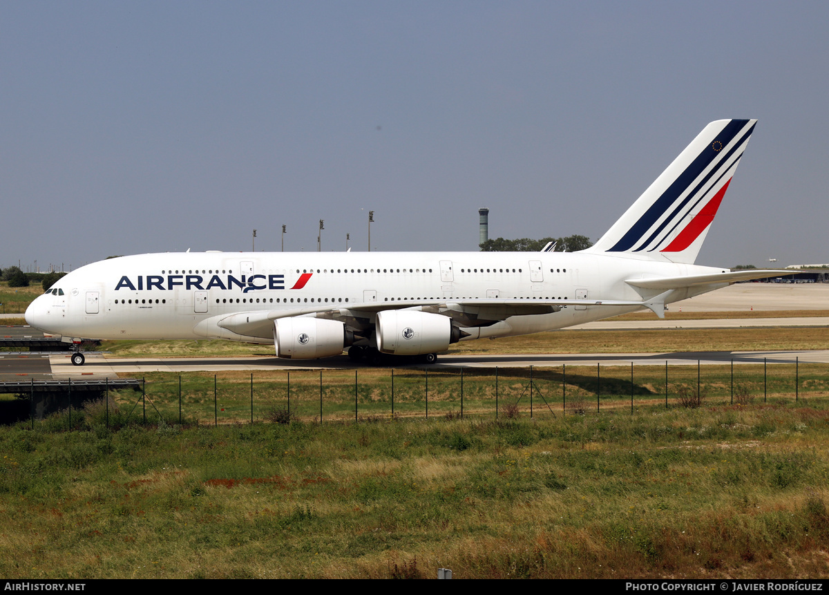 Aircraft Photo of F-HPJE | Airbus A380-861 | Air France | AirHistory.net #490286