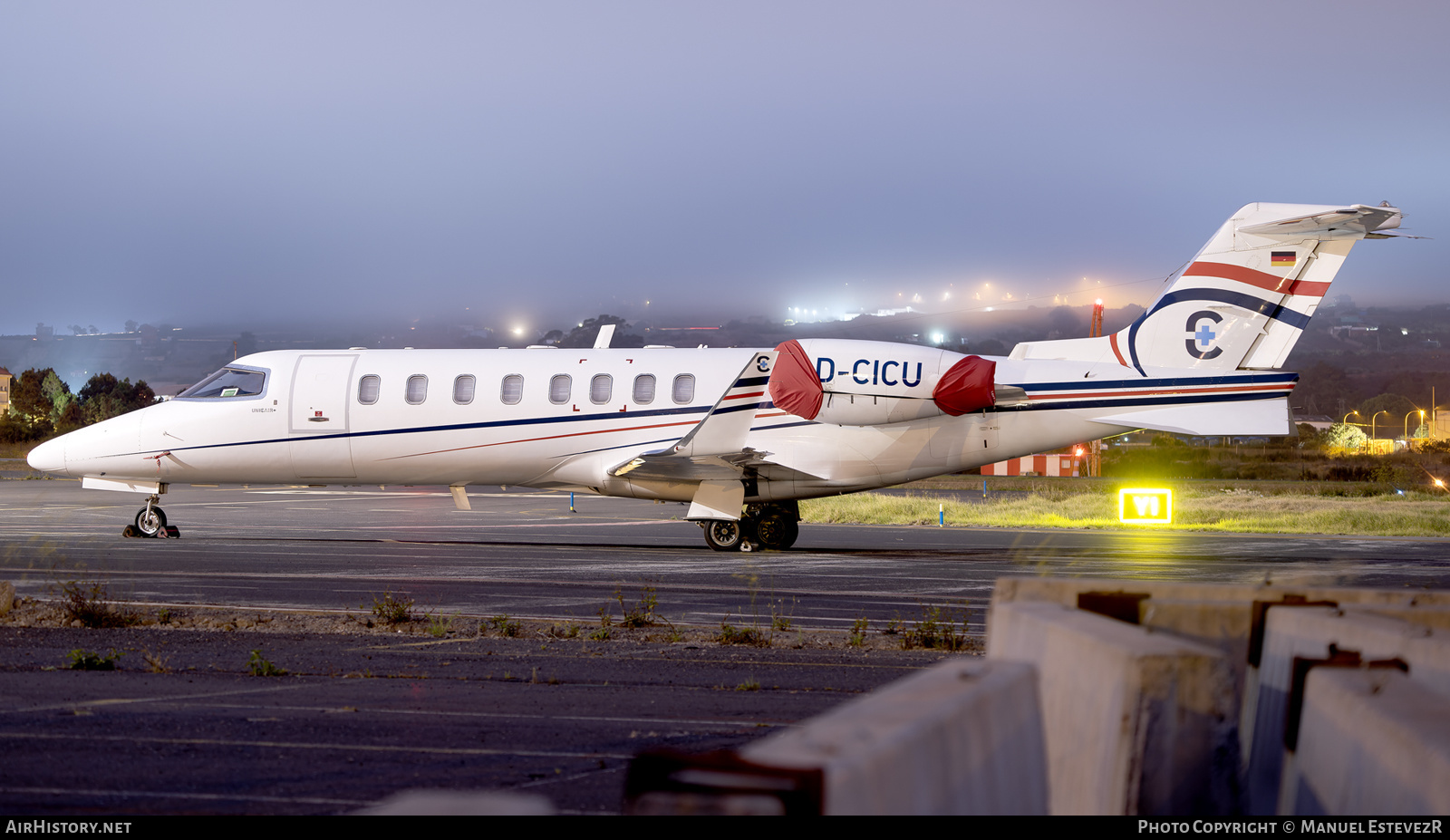 Aircraft Photo of D-CICU | Learjet 45 | Jetcall | AirHistory.net #490306