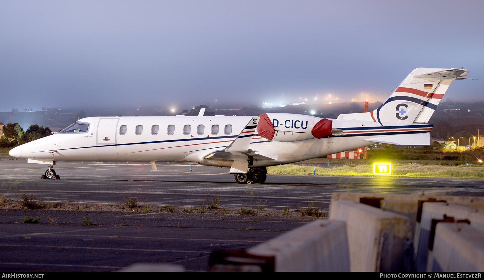 Aircraft Photo of D-CICU | Learjet 45 | Unicare | AirHistory.net #490306