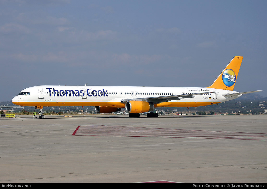 Aircraft Photo of D-ABOL | Boeing 757-330 | Thomas Cook Airlines | AirHistory.net #490310