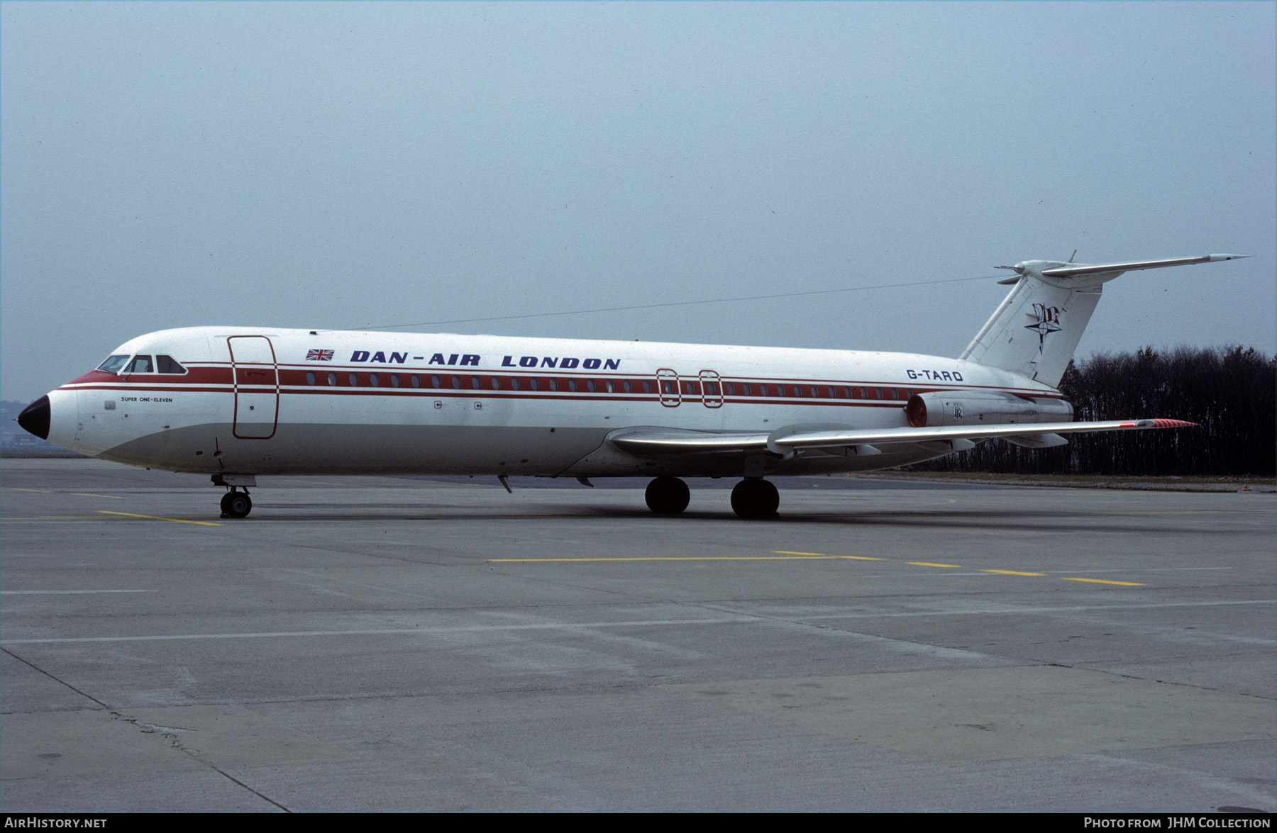 Aircraft Photo of G-TARO | British Aerospace BAC-111-525FT One-Eleven | Dan-Air London | AirHistory.net #490320