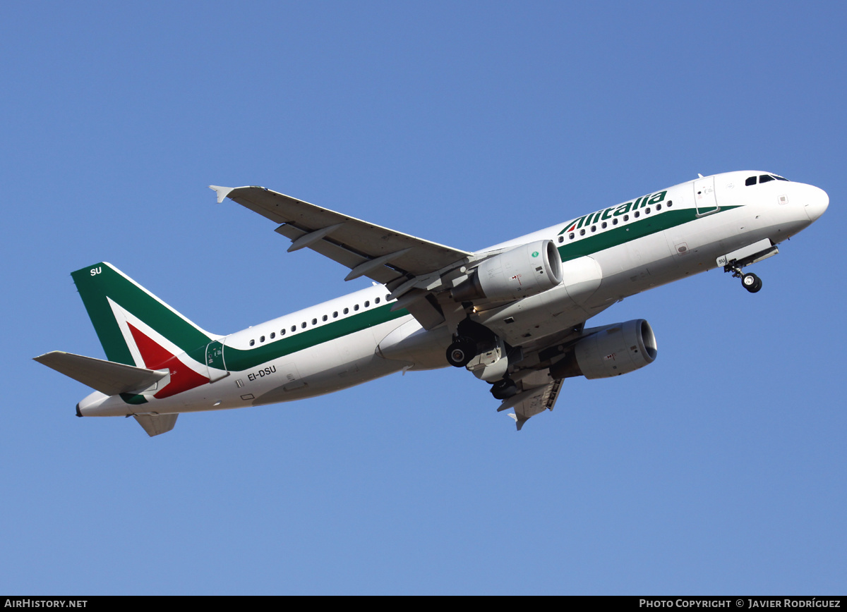 Aircraft Photo of EI-DSU | Airbus A320-216 | Alitalia | AirHistory.net #490329