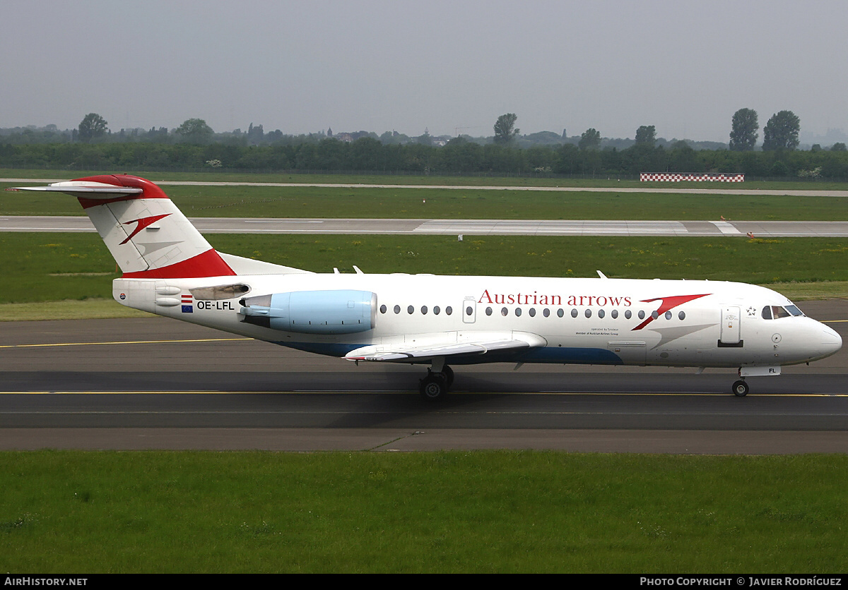 Aircraft Photo of OE-LFL | Fokker 70 (F28-0070) | Austrian Arrows | AirHistory.net #490335