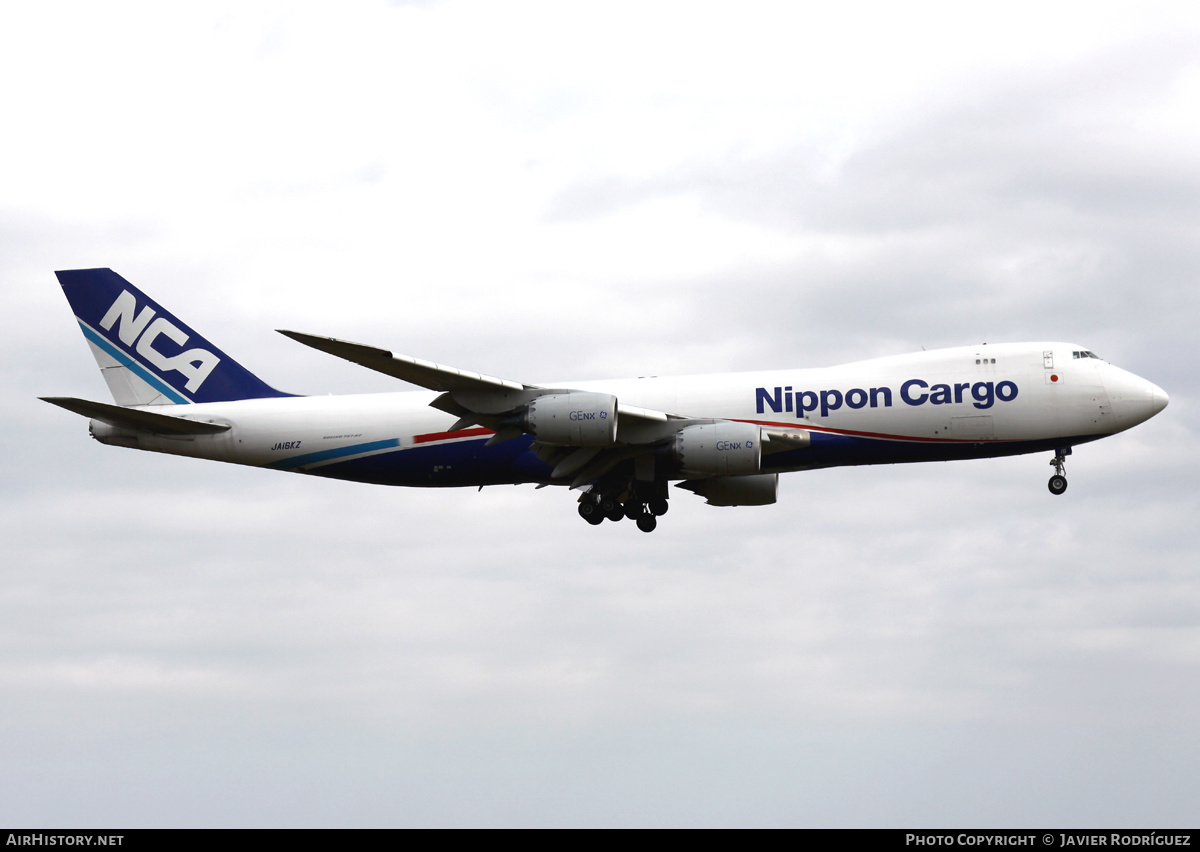 Aircraft Photo of JA16KZ | Boeing 747-8KZF/SCD | Nippon Cargo Airlines - NCA | AirHistory.net #490344