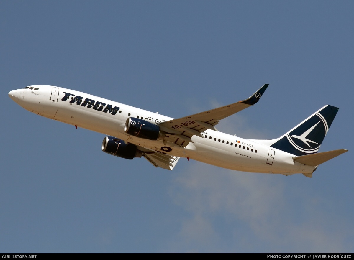 Aircraft Photo of YR-BGR | Boeing 737-86J | TAROM - Transporturile Aeriene Române | AirHistory.net #490350