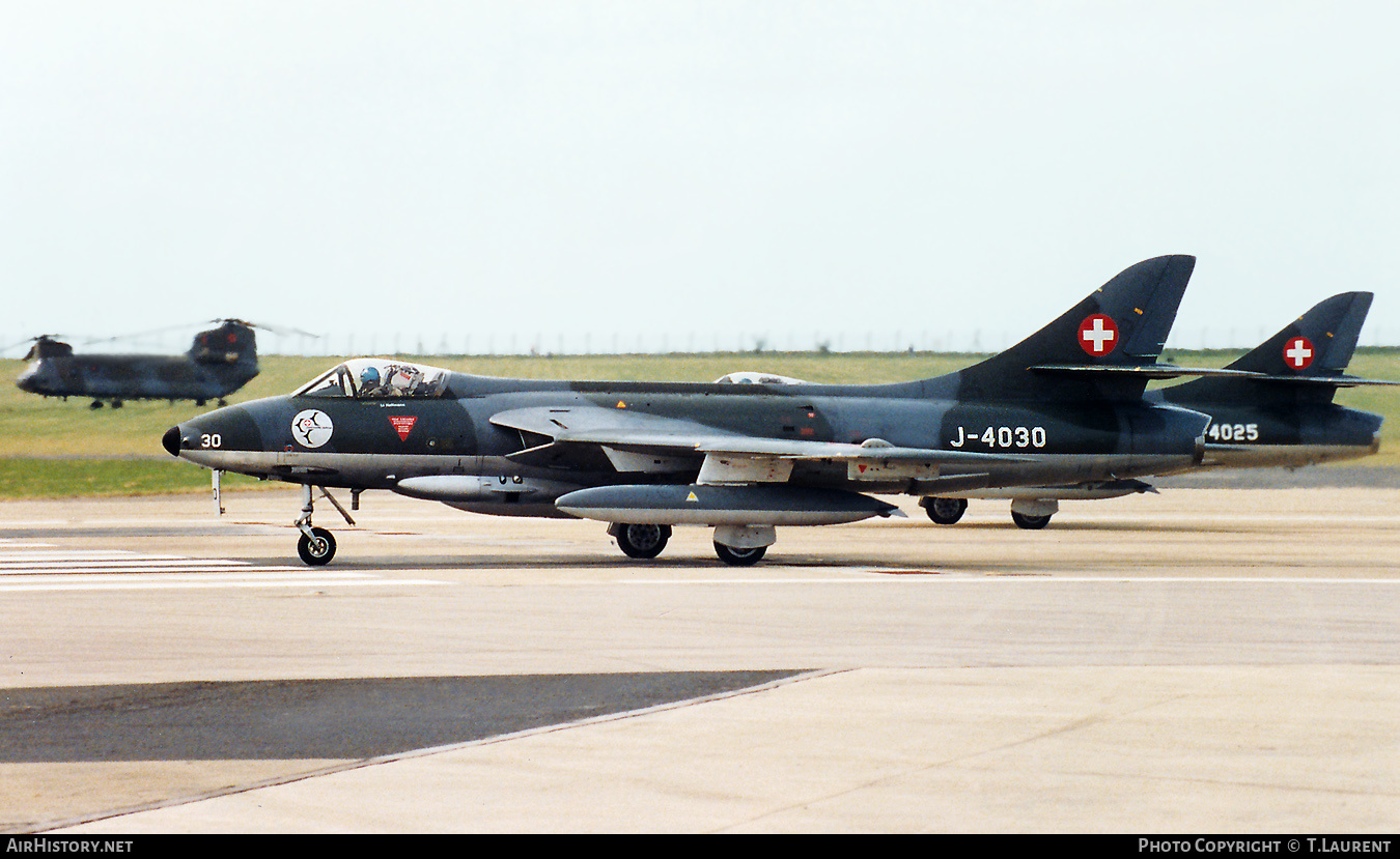 Aircraft Photo of J-4030 | Hawker Hunter F58 | Switzerland - Air Force | AirHistory.net #490367
