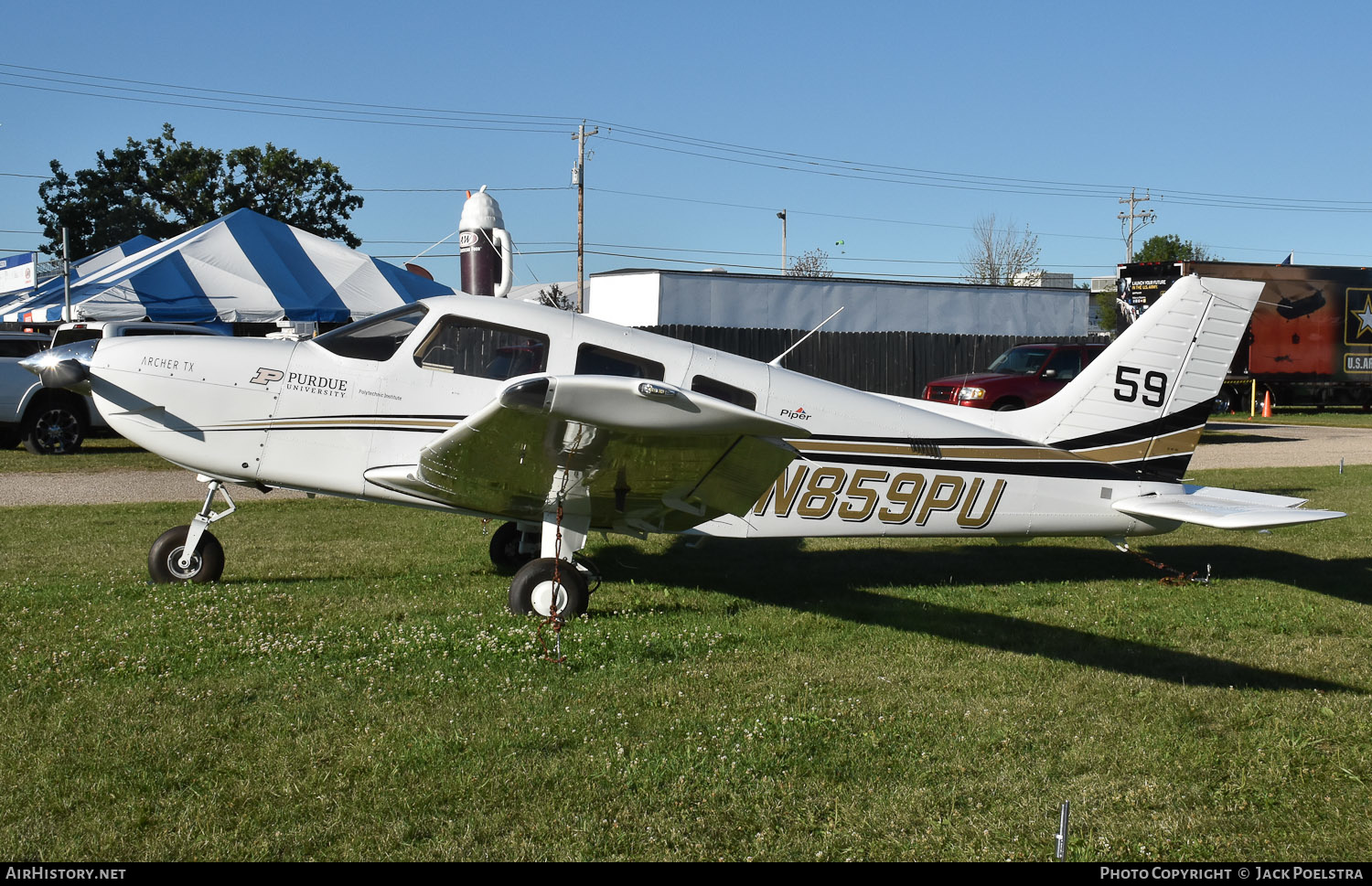 Aircraft Photo of N859PU | Piper PA-28-181 Archer TX | Purdue University | AirHistory.net #490376