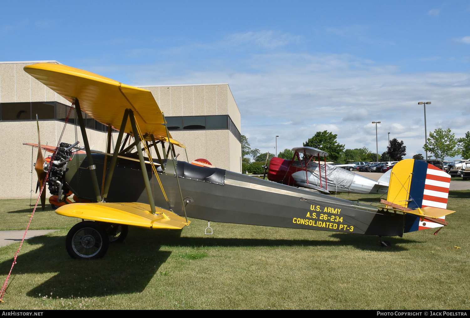 Aircraft Photo of N13PT / A.S.26-234 | Consolidated PT-3 | USA - Army | AirHistory.net #490386