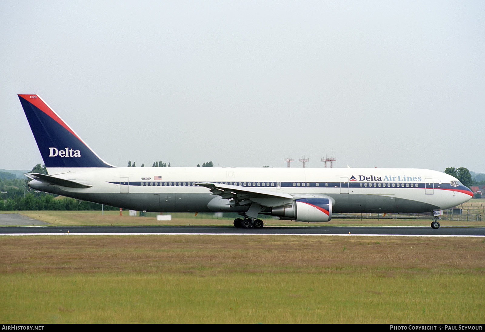 Aircraft Photo of N1501P | Boeing 767-3P6/ER | Delta Air Lines | AirHistory.net #490387