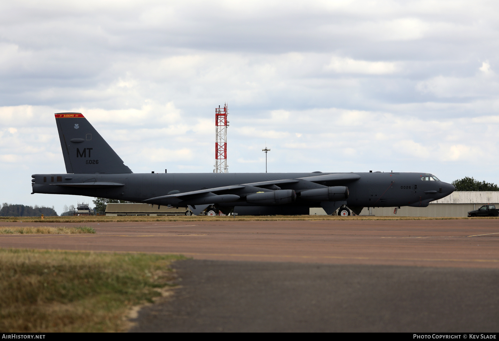 Aircraft Photo of 60-0026 / AF60-026 | Boeing B-52H Stratofortress | USA - Air Force | AirHistory.net #490388