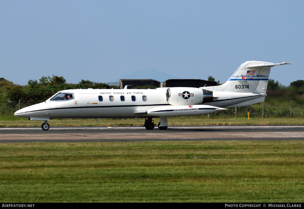 Aircraft Photo of 86-0374 / 60374 | Gates Learjet C-21A (35A) | USA - Air Force | AirHistory.net #490403