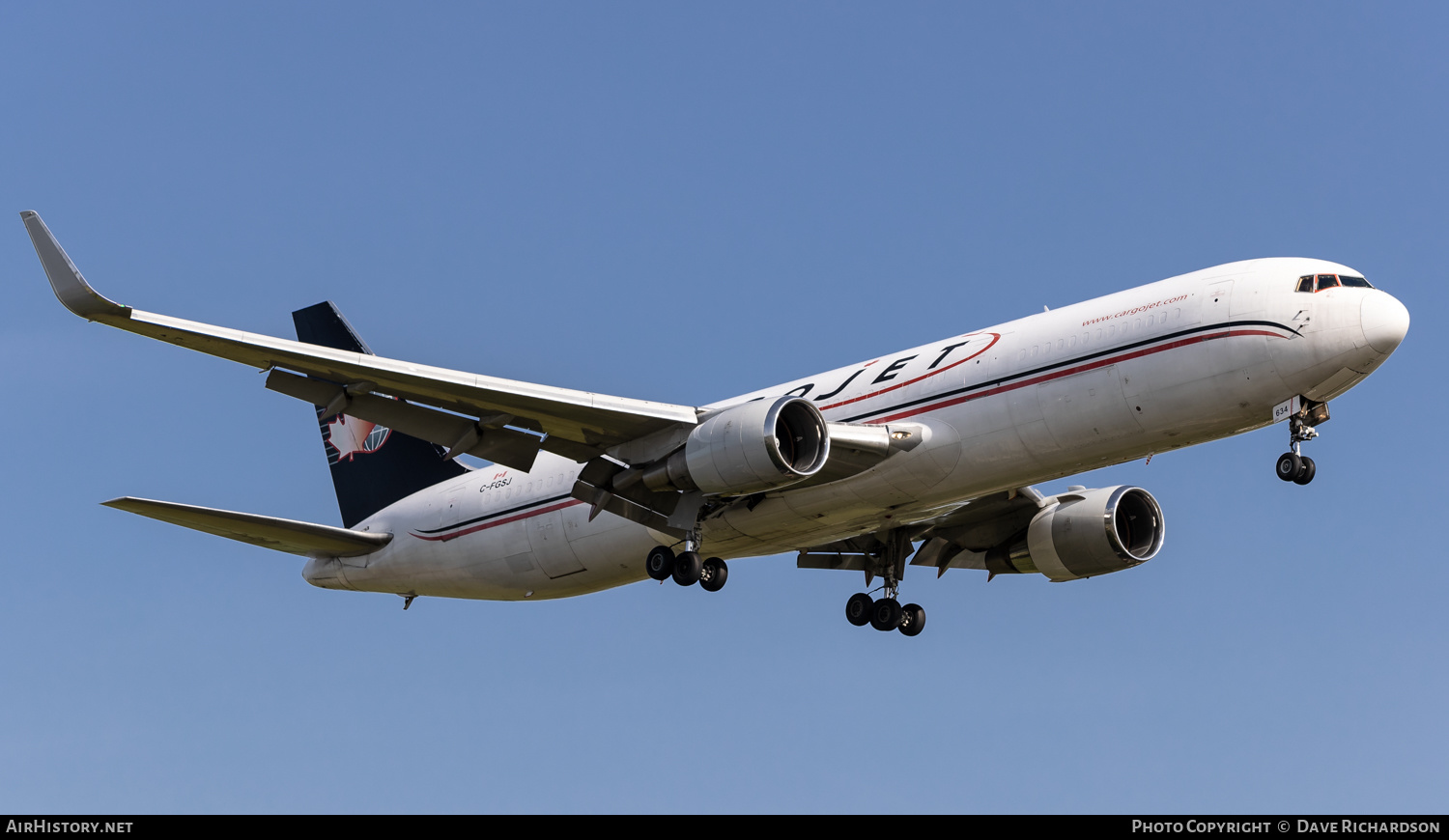 Aircraft Photo of C-FGSJ | Boeing 767-39H/ER | Cargojet | AirHistory.net #490405