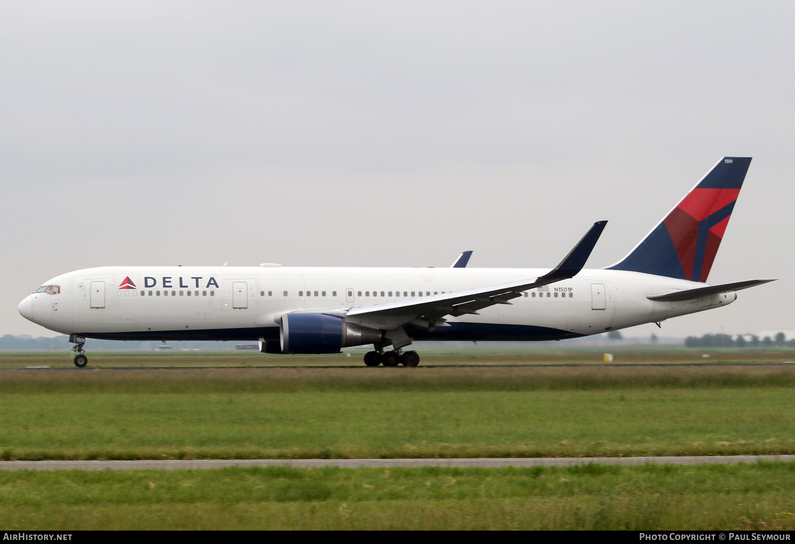 Aircraft Photo of N1501P | Boeing 767-3P6/ER | Delta Air Lines | AirHistory.net #490406