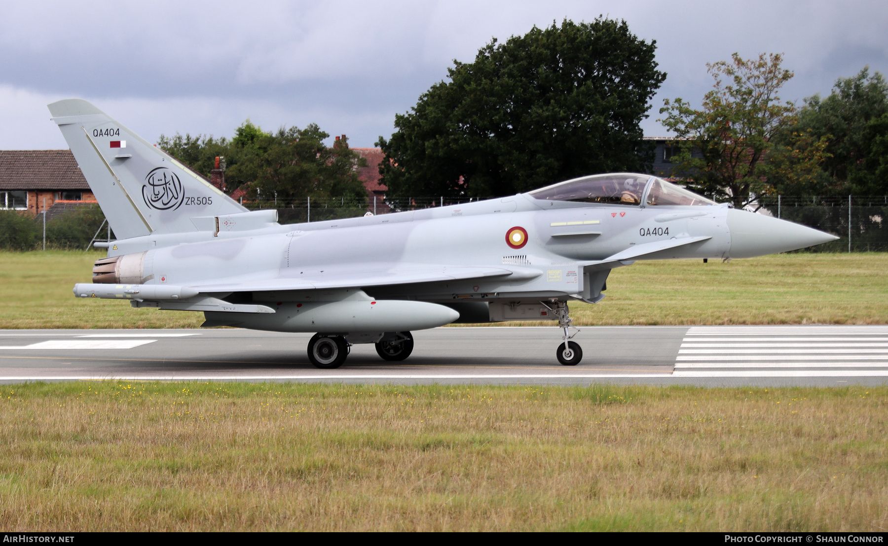 Aircraft Photo of ZR505 / QA404 | Eurofighter EF-2000 Typhoon | BAE Systems | AirHistory.net #490413