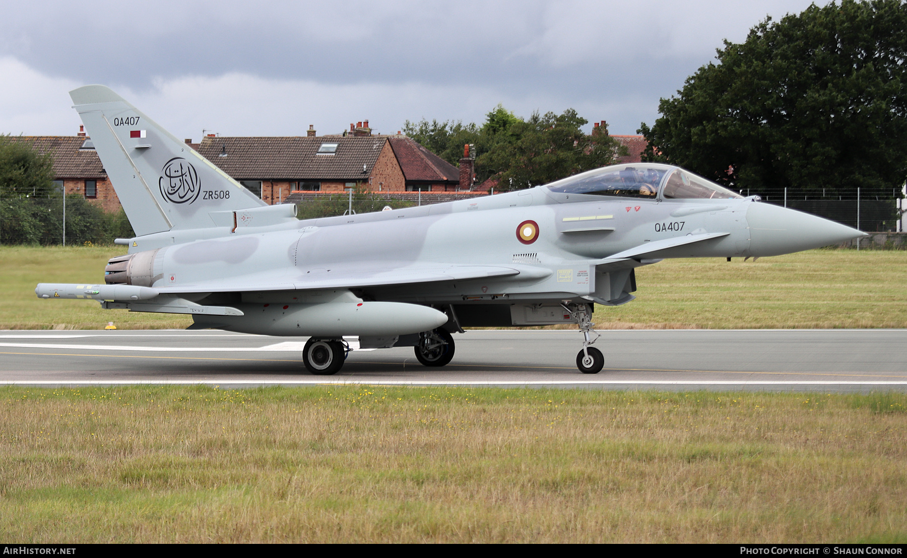 Aircraft Photo of ZR508 / QA407 | Eurofighter EF-2000 Typhoon | BAE Systems | AirHistory.net #490418