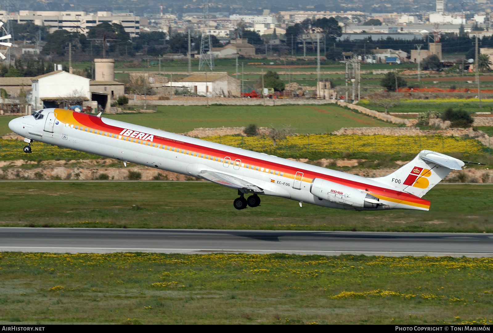 Aircraft Photo of EC-FOG | McDonnell Douglas MD-88 | Iberia | AirHistory.net #490426