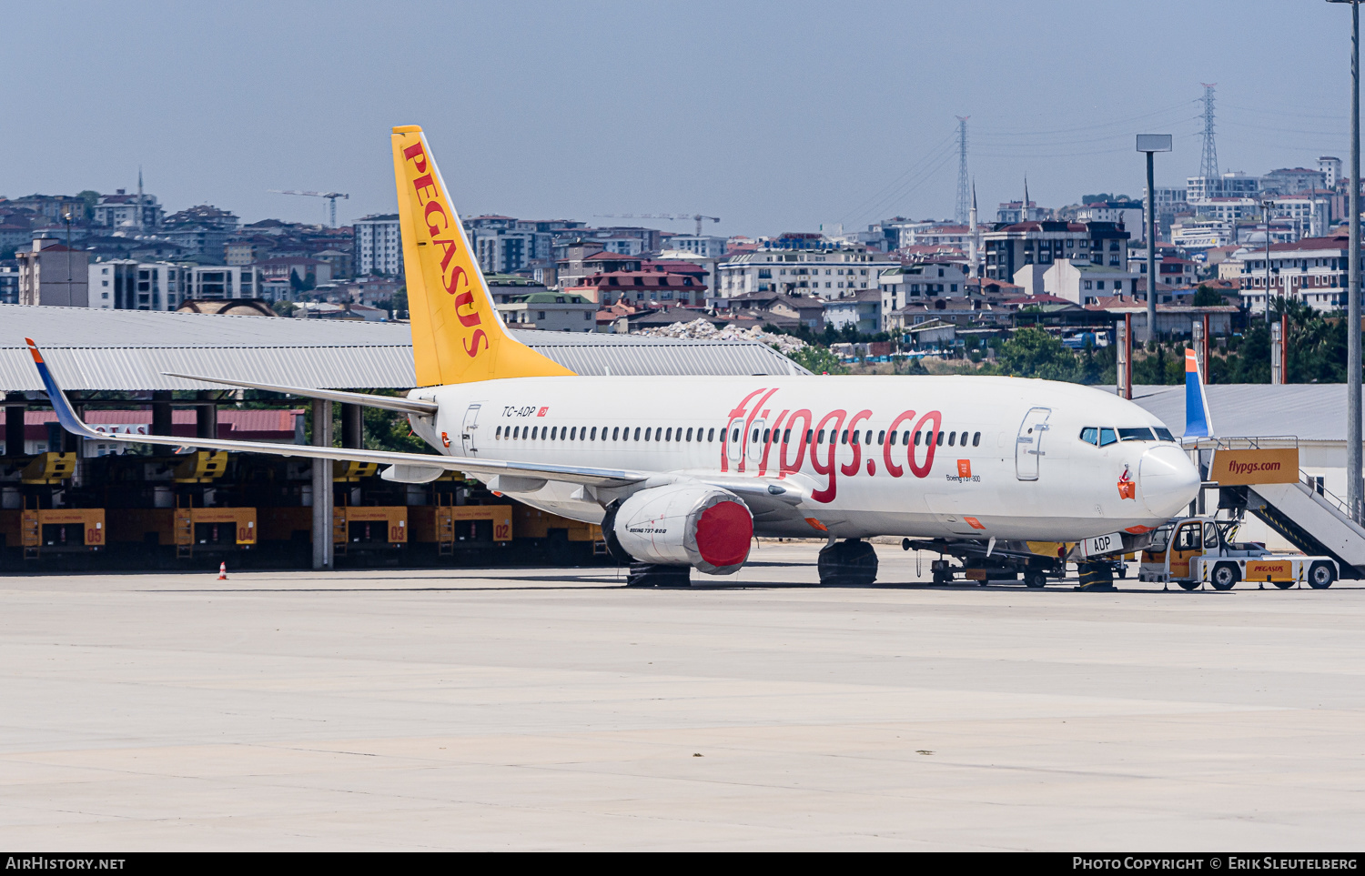 Aircraft Photo of TC-ADP | Boeing 737-82R | Pegasus Airlines | AirHistory.net #490432