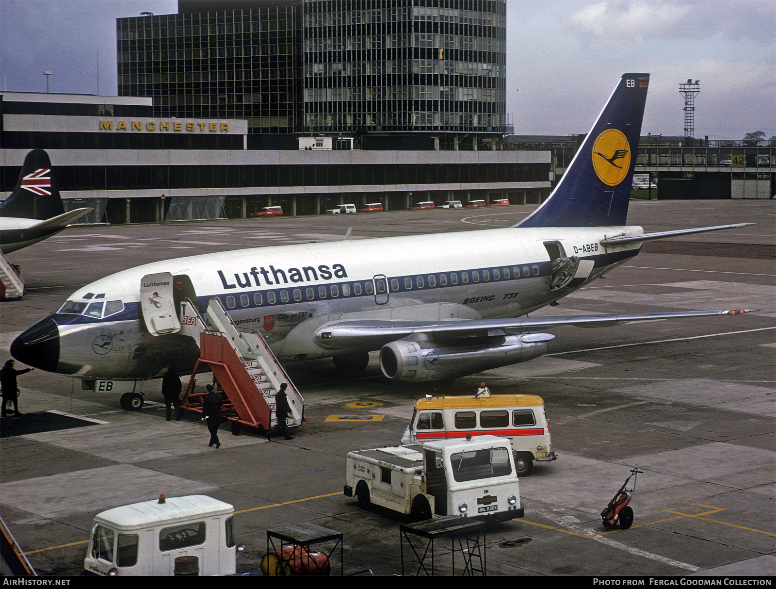 Aircraft Photo of D-ABEB | Boeing 737-130 | Lufthansa | AirHistory.net #490465