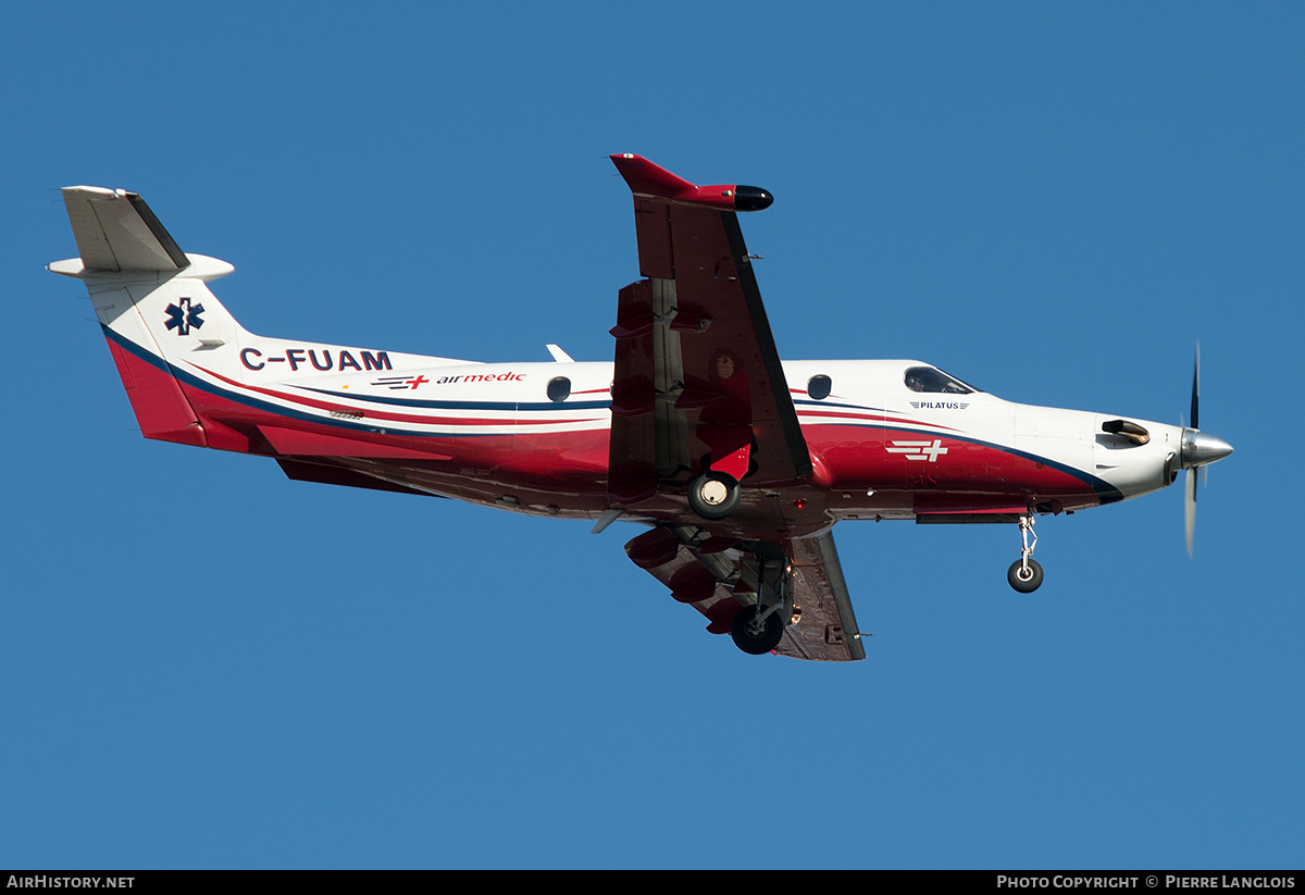 Aircraft Photo of C-FUAM | Pilatus PC-12NG (PC-12/47E) | Airmedic | AirHistory.net #490476