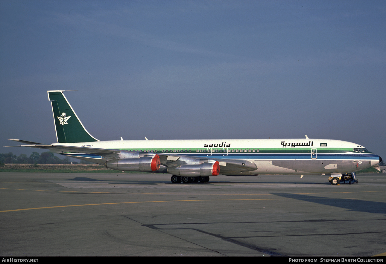 Aircraft Photo of HZ-HM1 | Boeing 707-368C | Saudia - Saudi Arabian Royal Flight | AirHistory.net #490495