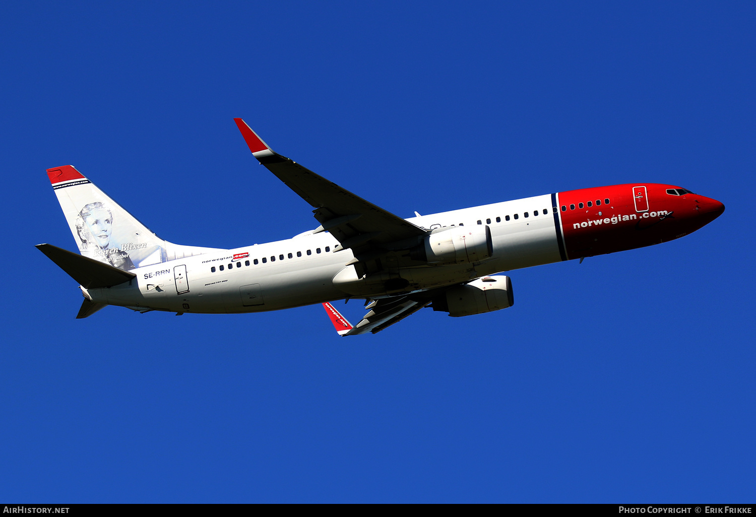 Aircraft Photo of SE-RRN | Boeing 737-8JP | Norwegian | AirHistory.net #490504