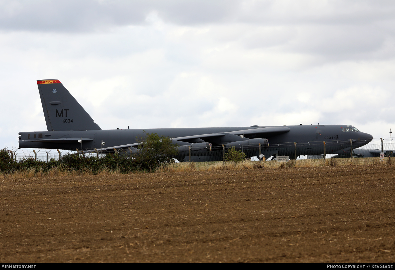 Aircraft Photo of 60-0034 | Boeing B-52H Stratofortress | USA - Air Force | AirHistory.net #490507