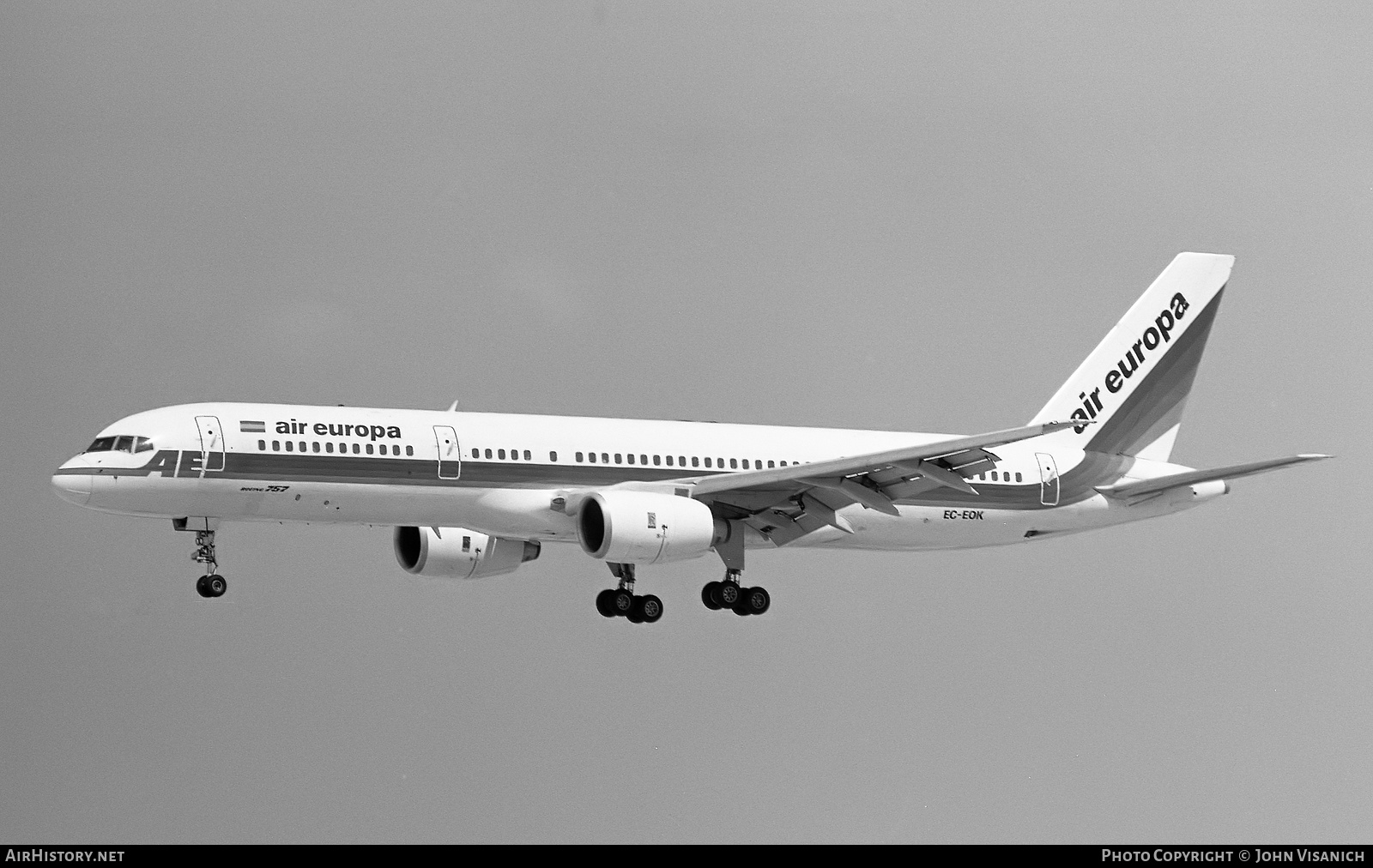 Aircraft Photo of EC-EOK | Boeing 757-236 | Air Europa | AirHistory.net #490548