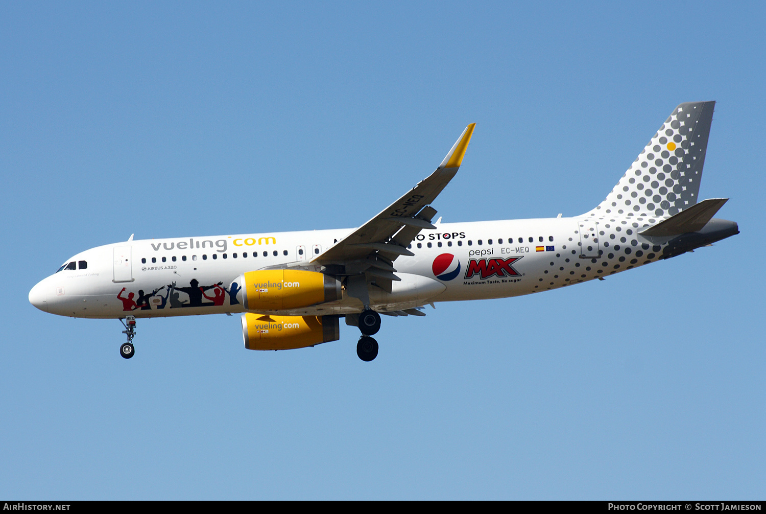 Aircraft Photo of EC-MEQ | Airbus A320-232 | Vueling Airlines | AirHistory.net #490565