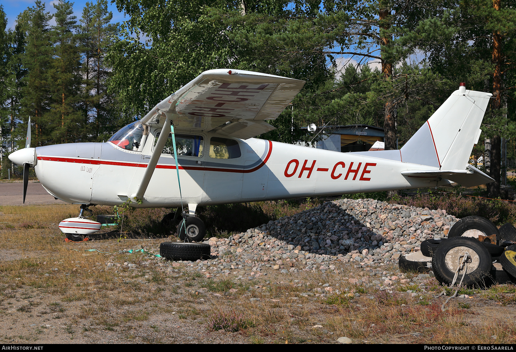 Aircraft Photo of OH-CHE | Cessna 175A Skylark | AirHistory.net #490567