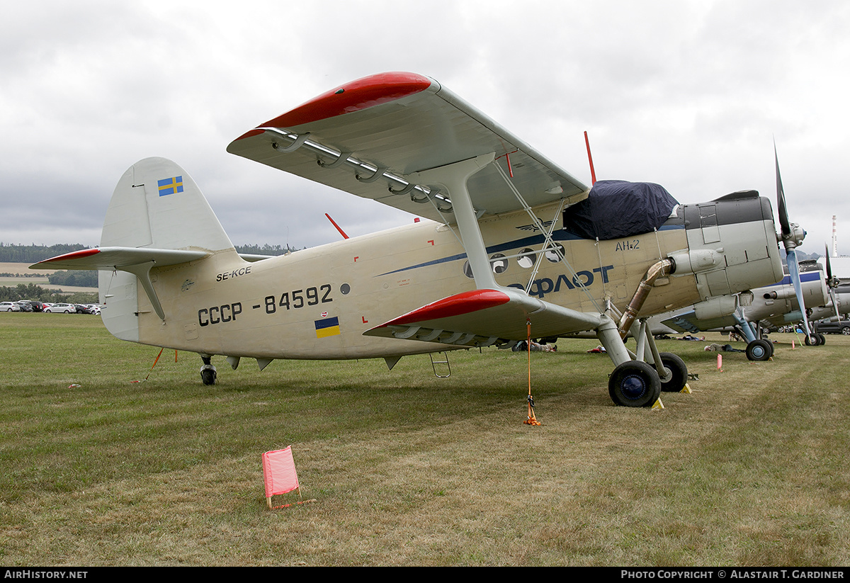 Aircraft Photo of SE-KCE / CCCP-84592 | Antonov An-2R | Aeroflot | AirHistory.net #490577