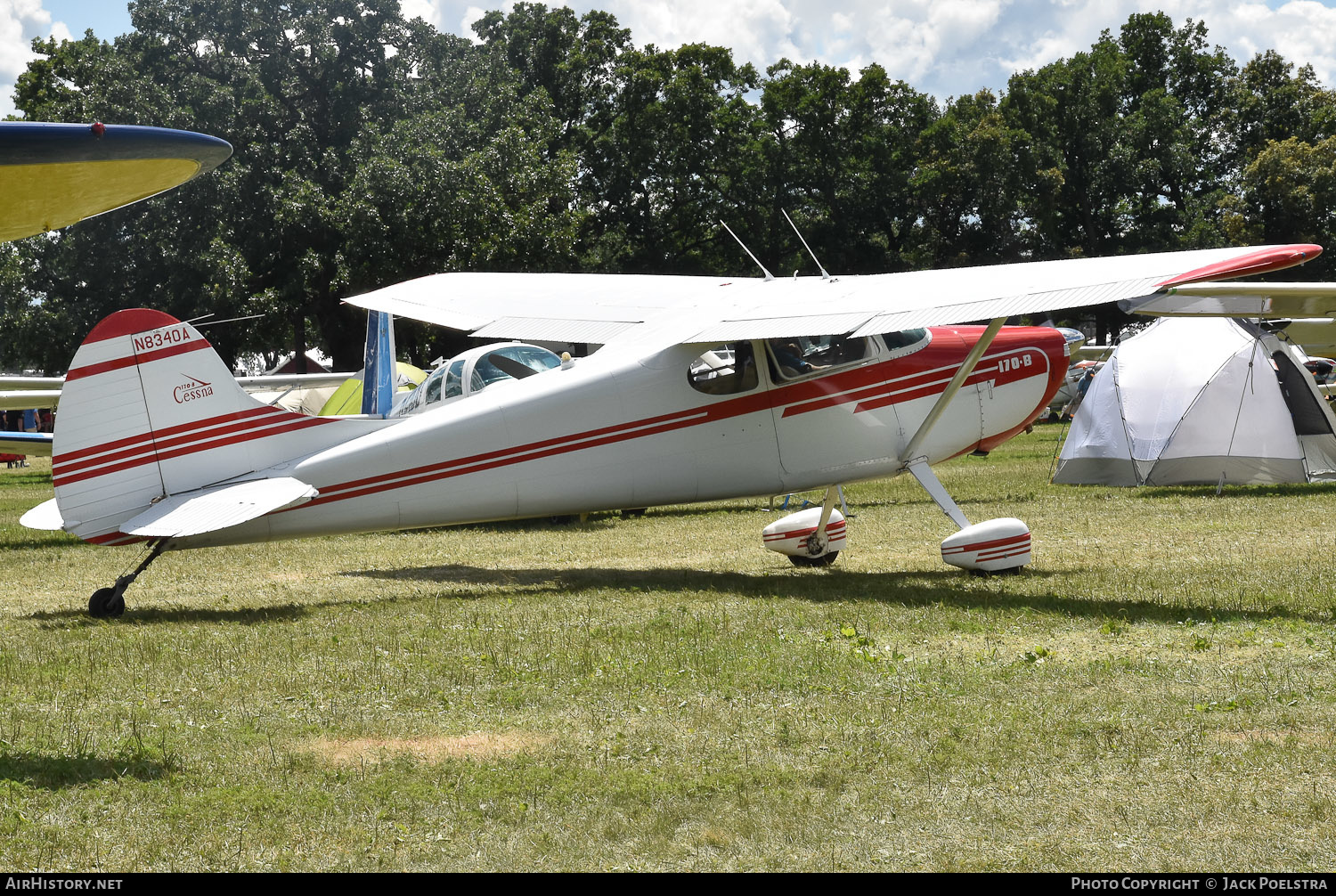 Aircraft Photo of N8340A | Cessna 170B | AirHistory.net #490590