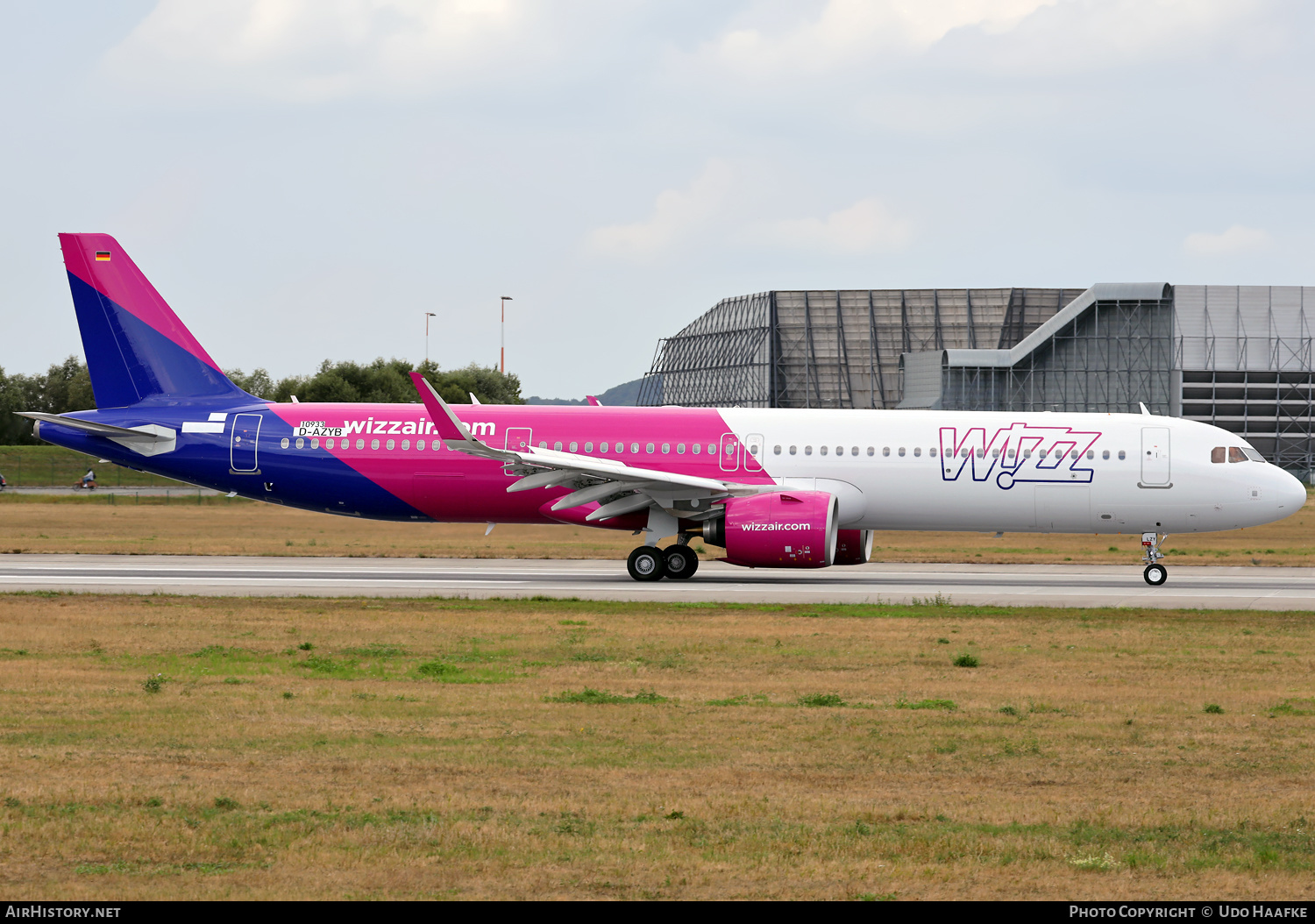Aircraft Photo of D-AZYB / HA-LZY | Airbus A321-271NX | Wizz Air | AirHistory.net #490591