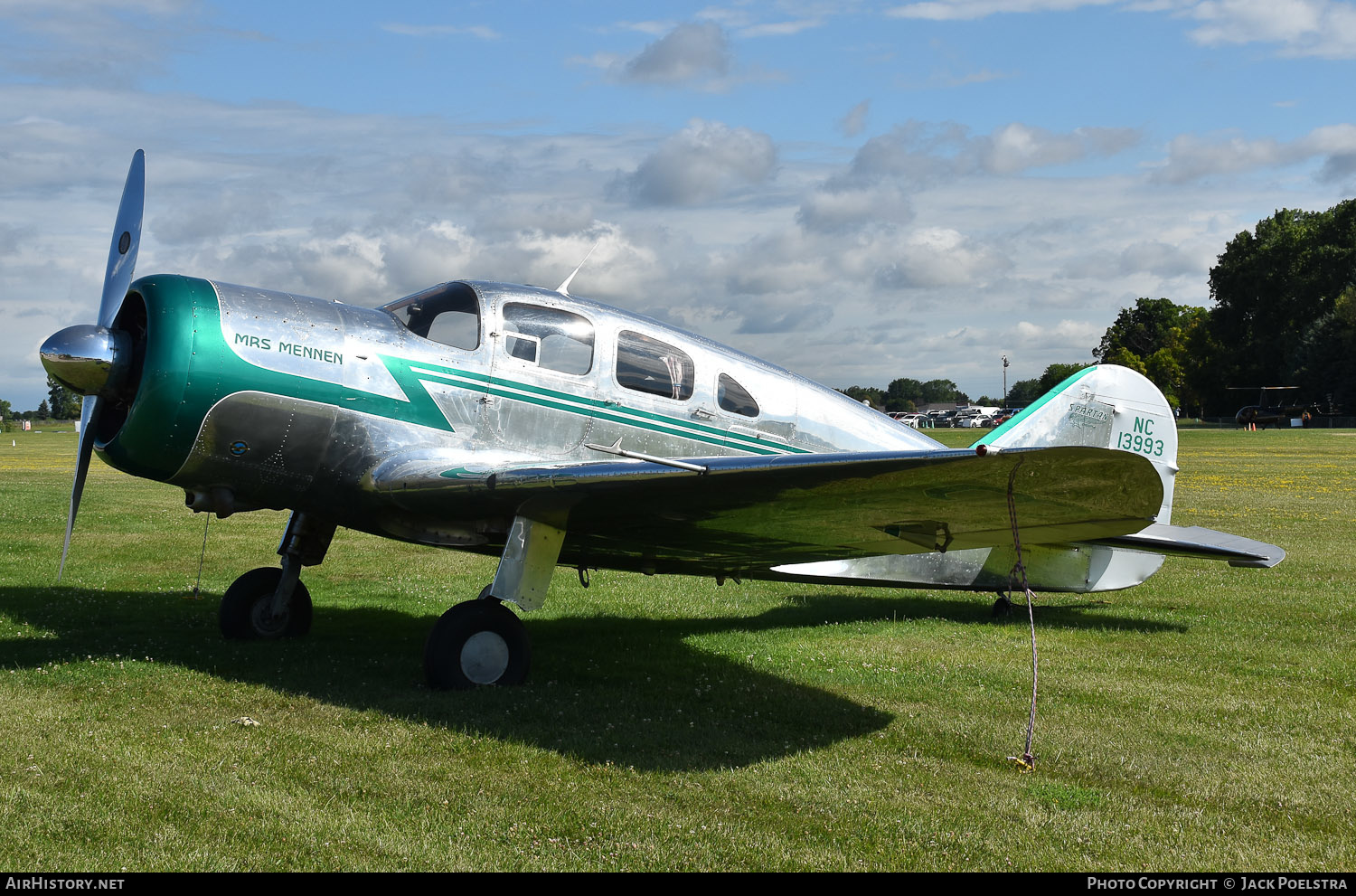 Aircraft Photo of N13993 / NC13993 | Spartan 7W Executive | AirHistory.net #490592