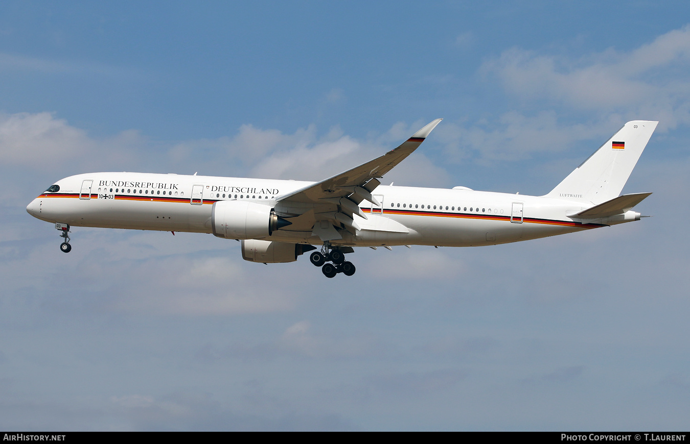 Aircraft Photo of 1003 | Airbus A350-941 | Germany - Air Force | AirHistory.net #490599