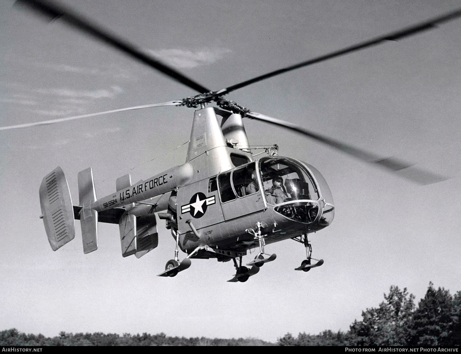 Aircraft Photo of 58-5524 | Kaman H-43A Huskie | USA - Air Force | AirHistory.net #490609