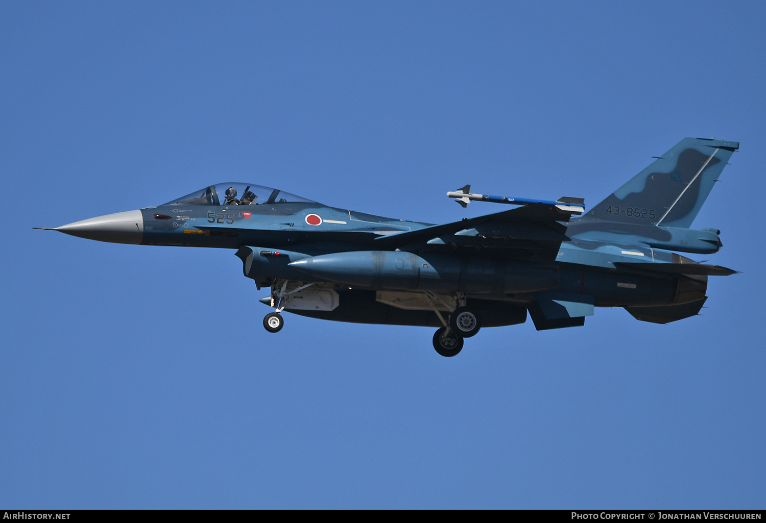 Aircraft Photo of 43-8525 | Mitsubishi F-2A | Japan - Air Force | AirHistory.net #490636